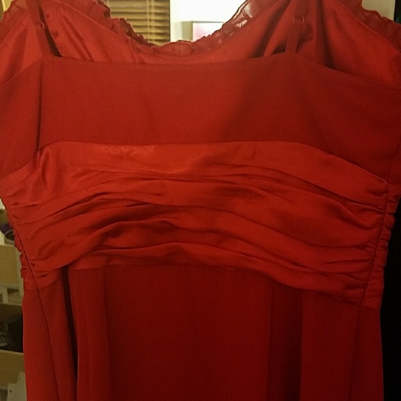 Short Red Coctail Dress - Picture 4 of 4